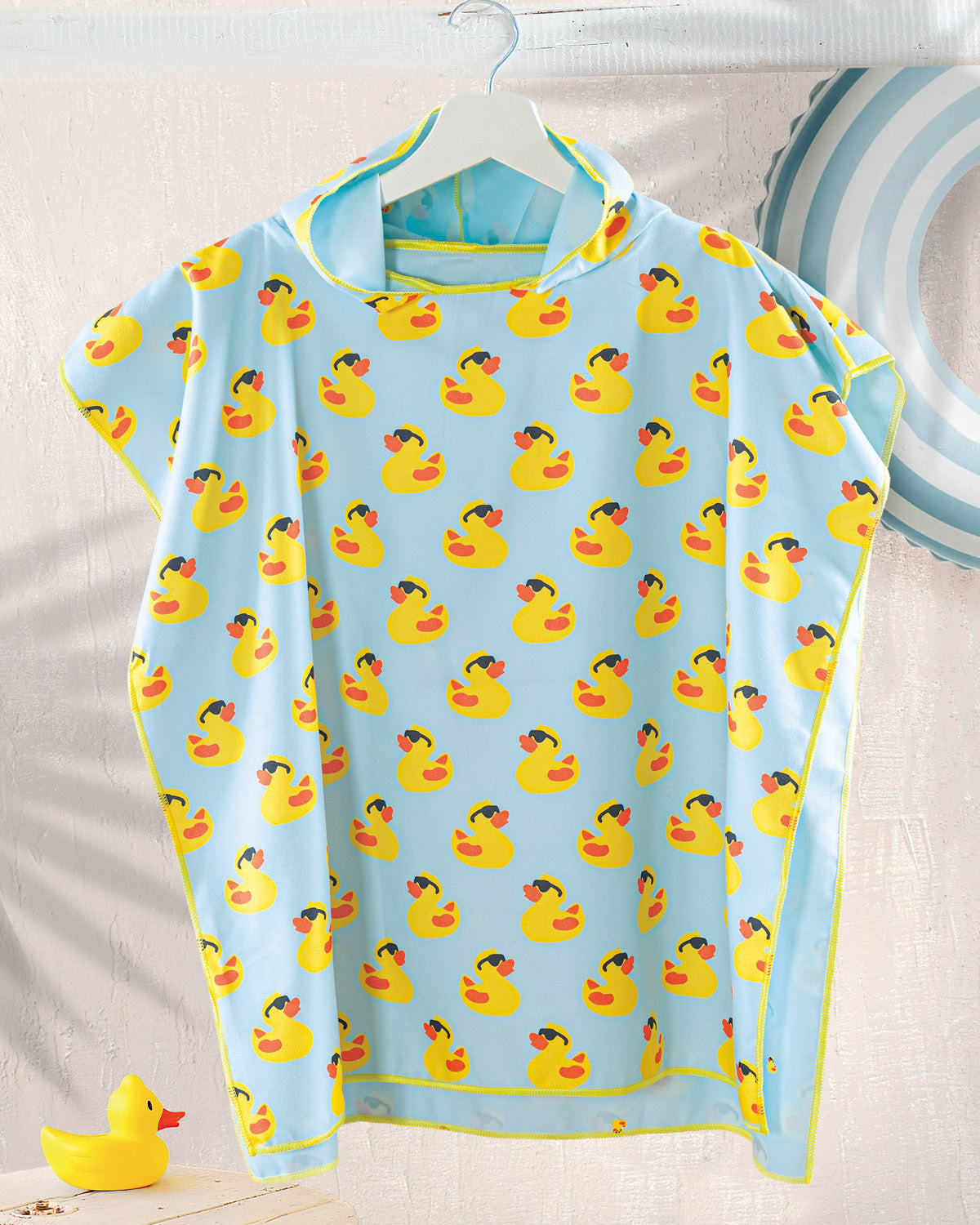 DUCK Άκουα - ΠΑΙΔΙΚΟ ΠΟΝΤΣΟ ΘΑΛΑΣΣΗΣ 60Χ60 60Χ60 από την εταιρεία Rythmos Home