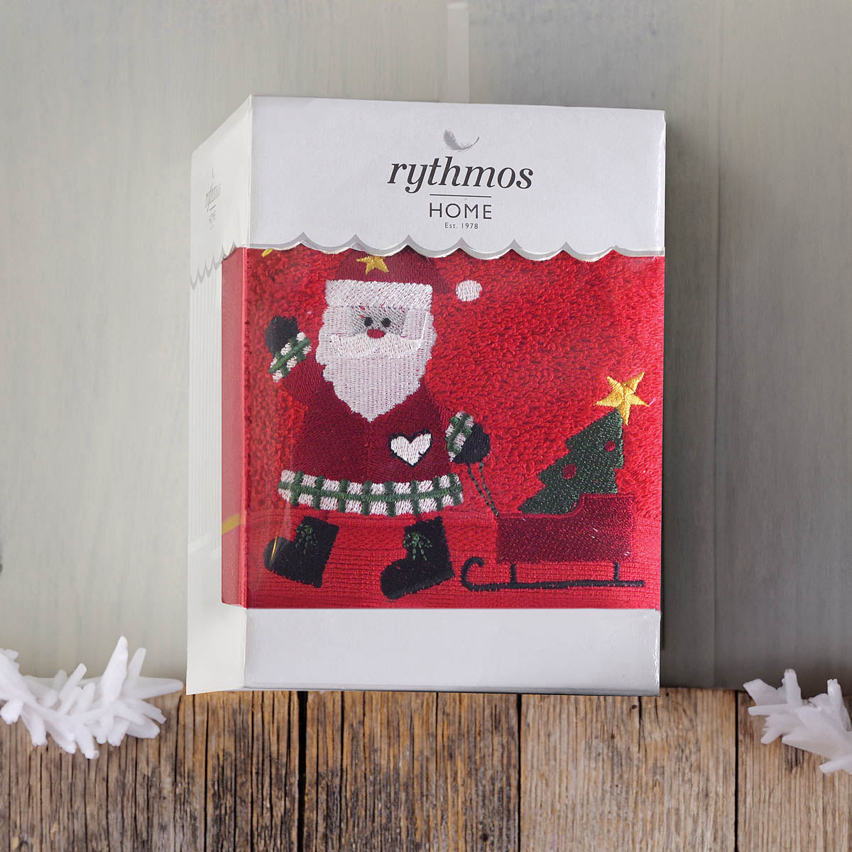 CHRISTMAS TERRY GIFT SET (1 ΑΓΙΟΣ ΒΑΣΙΛΗΣ) από την εταιρεία Rythmos Home