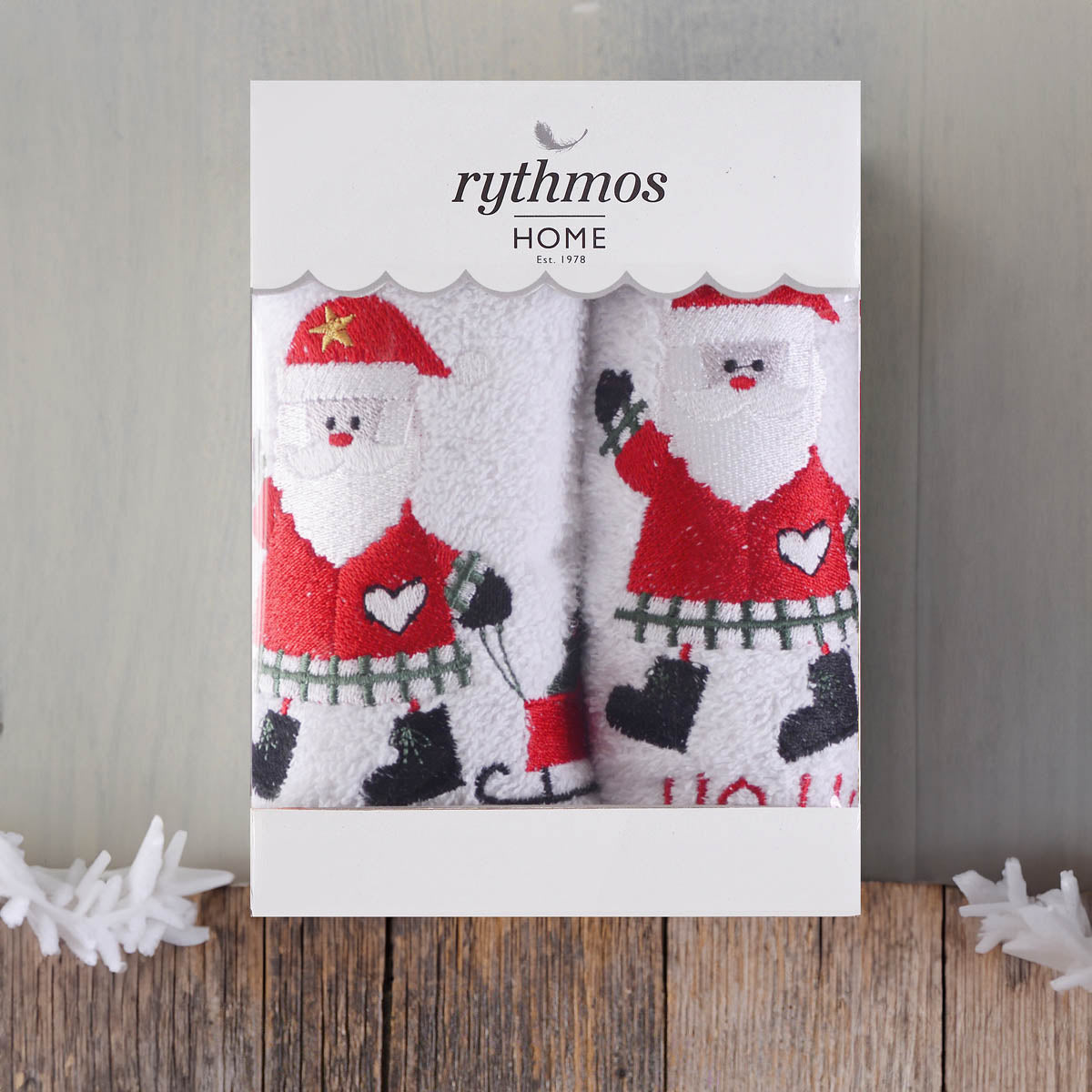 CHRISTMAS TERRY GIFT SET (1 ΑΓΙΟΣ ΒΑΣΙΛΗΣ) από την εταιρεία Rythmos Home