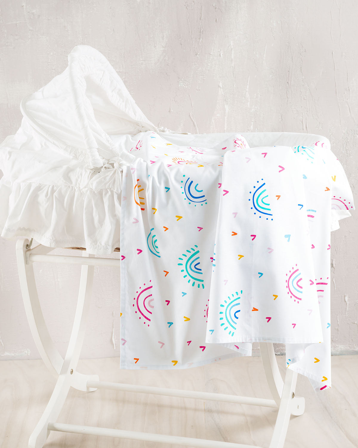 RAINBOW - Σετ σεντόνια βρεφικά 3 τεμ. από την εταιρεία Rythmos Home