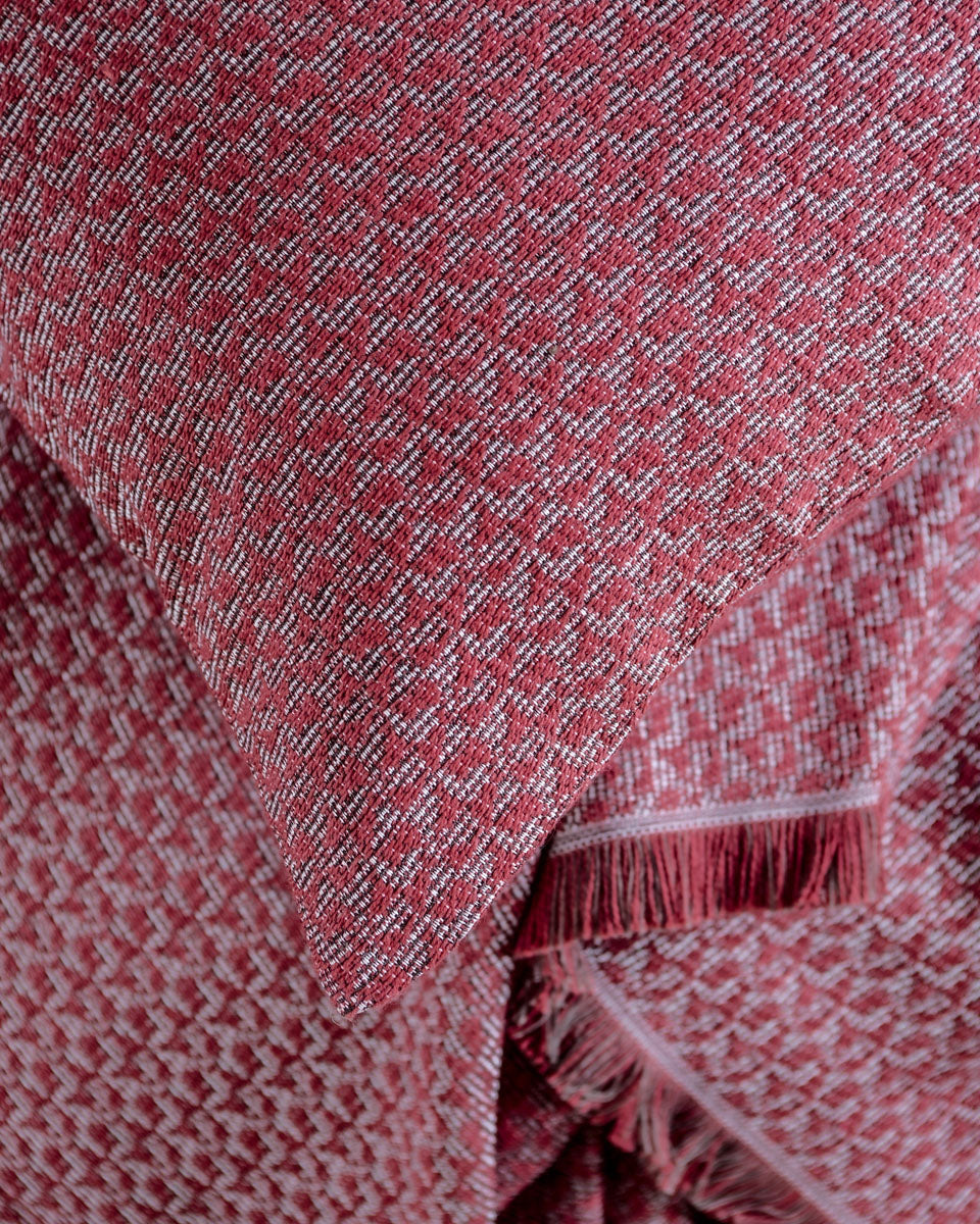 REEVES Μπορντό - Μαξιλαροθήκη από την εταιρεία Rythmos Home