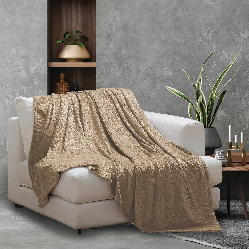 Ριχτάρι Τριθέσιο Jungle από την εταιρεία Borea Home Textiles