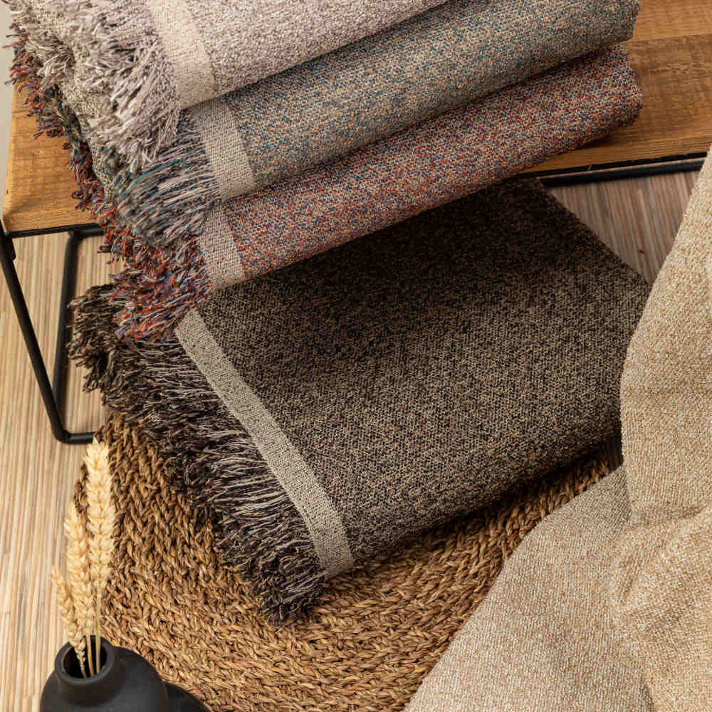 Ριχτάρι Τριθέσιο Plexis από την εταιρεία Borea Home Textiles