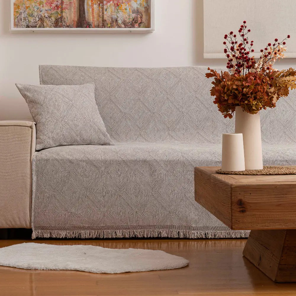 Ριχτάρι Σενίλ Τριθέσιο Bari από την εταιρεία Borea Home Textiles