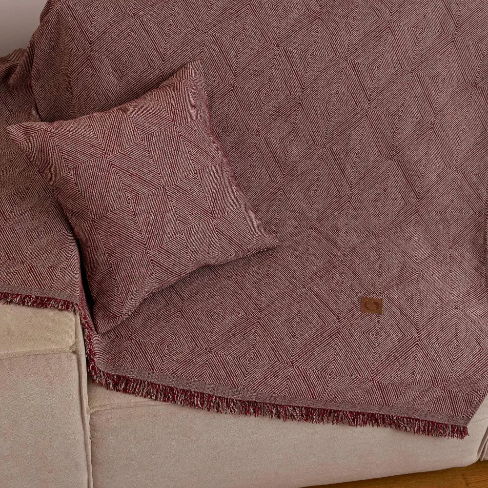 Ριχτάρι Σενίλ Τριθέσιο Bari από την εταιρεία Borea Home Textiles