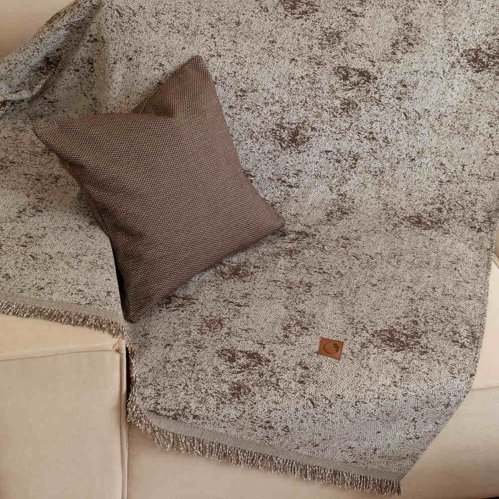 Ριχτάρι Σενίλ Πολυθρόνας Trace από την εταιρεία Borea Home Textiles