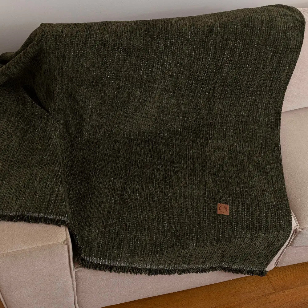 Ριχτάρι Σενίλ Τριθέσιο Velvet από την εταιρεία Borea Home Textiles