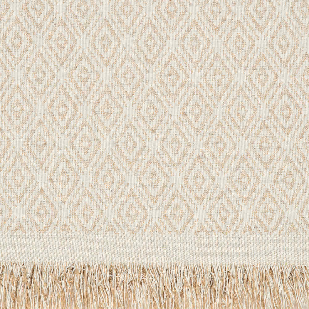 Ριχτάρι Βαμβακερό Τριθέσιο Ikat από την εταιρεία Borea Home Textiles