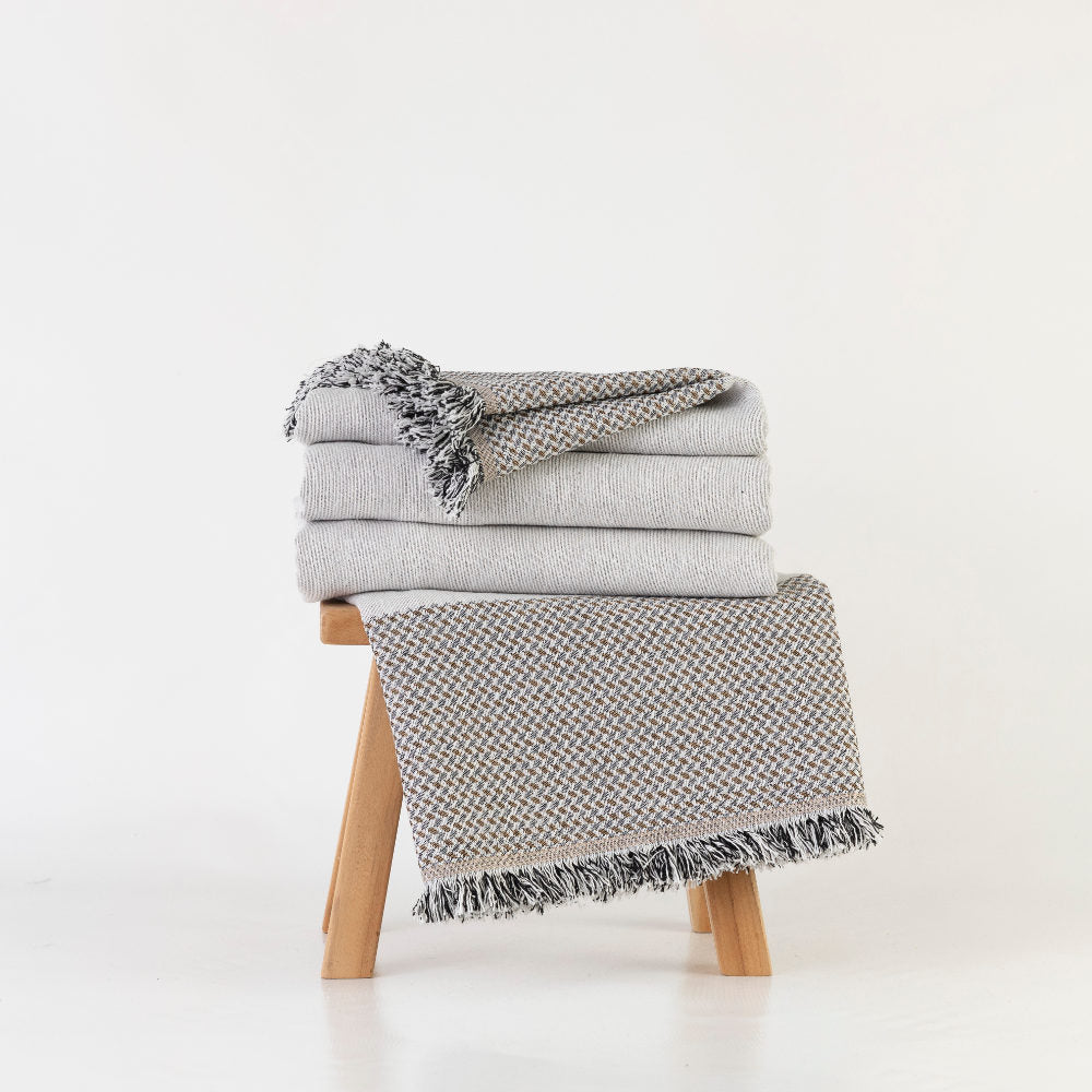 Ριχτάρι Βαμβακερό Τετραθέσιο Isla από την εταιρεία Borea Home Textiles