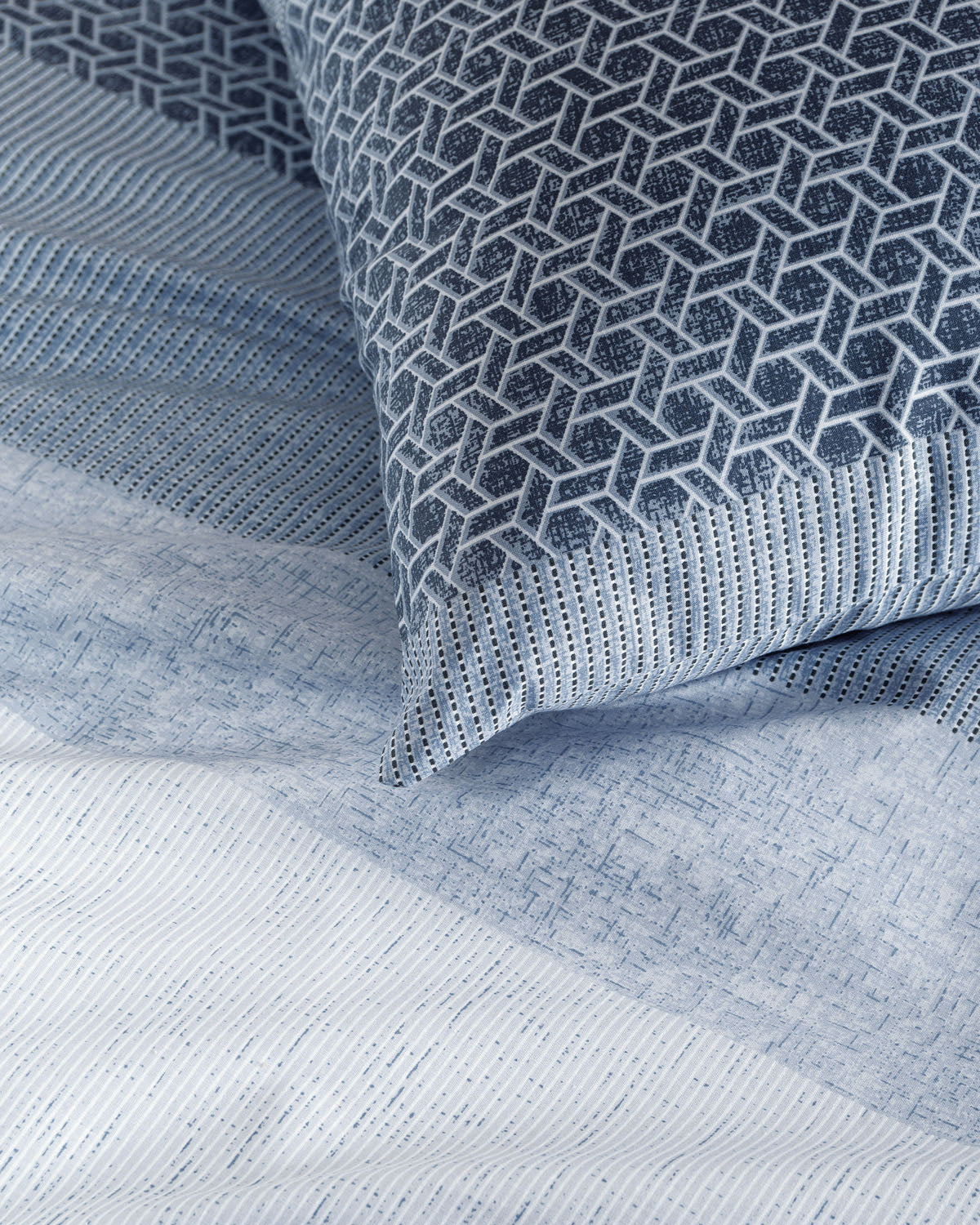 ROBIN Μπλε - Σετ παπλωματοθήκη Next