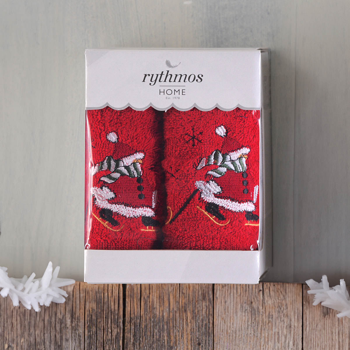 CHRISTMAS TERRY GIFT SET (4 ΧΙΟΝΑΝΘΡΩΠΟΣ) από την εταιρεία Rythmos Home