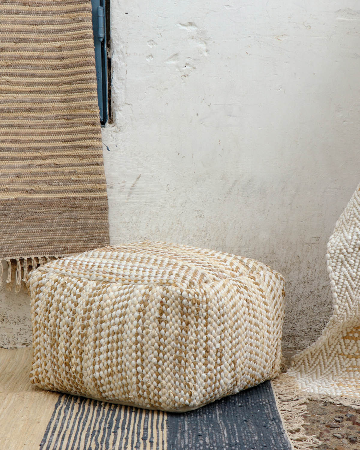 SAVAR - Μαξιλάρι Πουφ 45 x 45 x 30 45 x 45 x 30 από την εταιρεία Rythmos Home