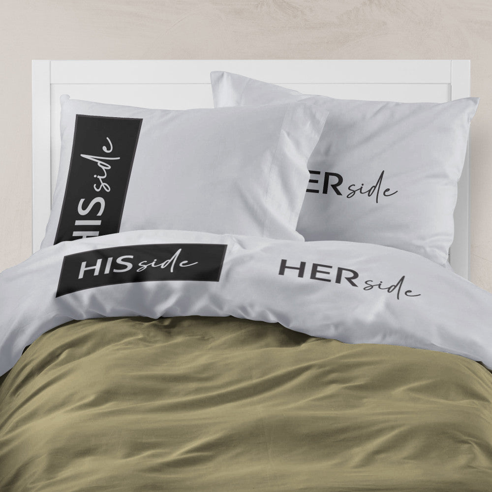 Σεντόνι Digital Print Σετ His&Hers Υπέρδιπλο από την εταιρεία Borea Home Textiles