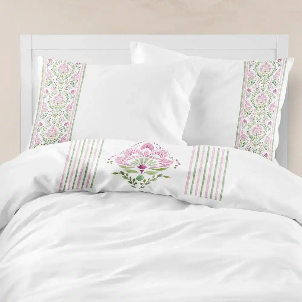 Σεντόνι Digital Print Σετ Lotus Υπέρδιπλο από την εταιρεία Borea Home Textiles