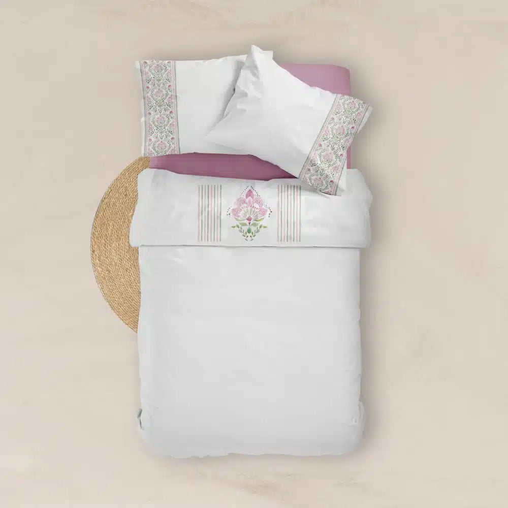 Σεντόνι Digital Print Σετ Lotus Υπέρδιπλο από την εταιρεία Borea Home Textiles