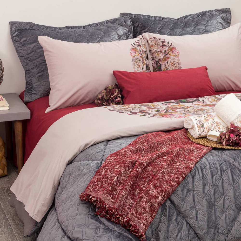Σεντόνι Digital Print Σετ Marjorie Υπέρδιπλο από την εταιρεία Borea Home Textiles