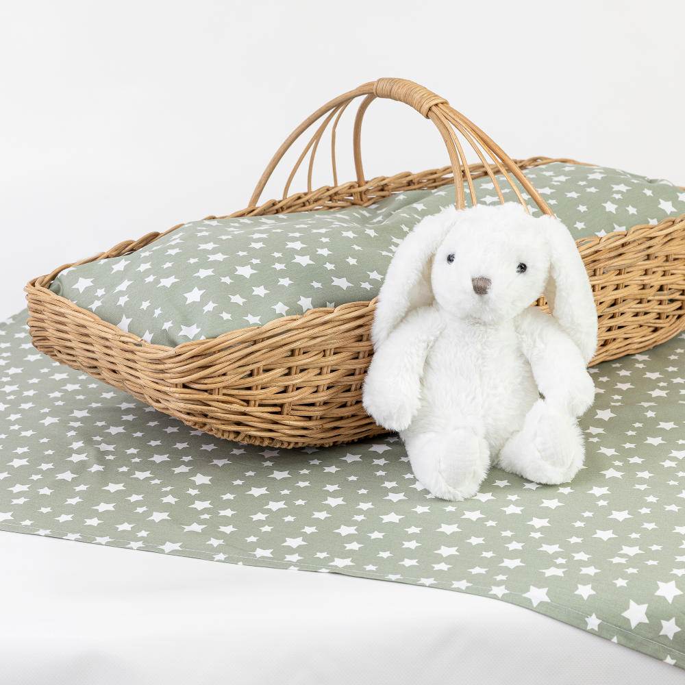 Σεντόνια Λίκνου Σετ Stars Λαδί (2) 70 x 120 cm BEBE από την εταιρεία Borea Home Textiles