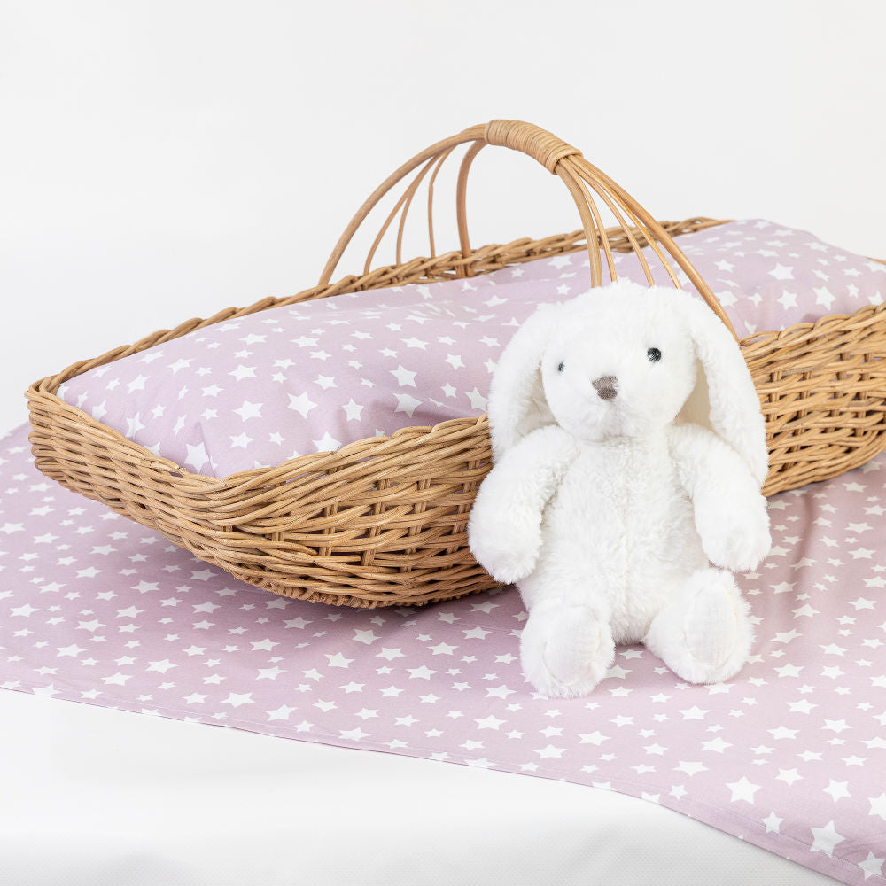 Σεντόνια Λίκνου Σετ Stars Λιλά (2) 70 x 120 cm BEBE από την εταιρεία Borea Home Textiles