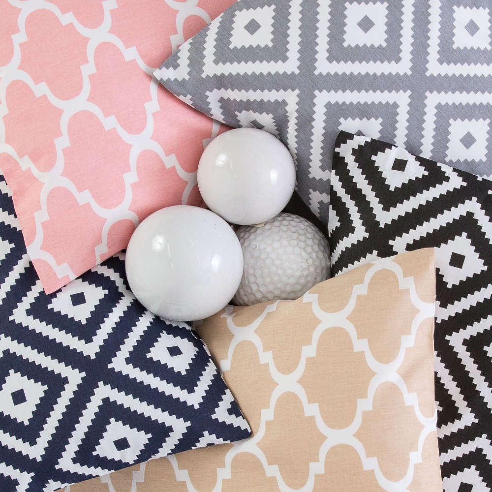 Ζεύγος Μαξιλαροθήκες Mix & Match Moroccan από την εταιρεία Borea Home Textiles