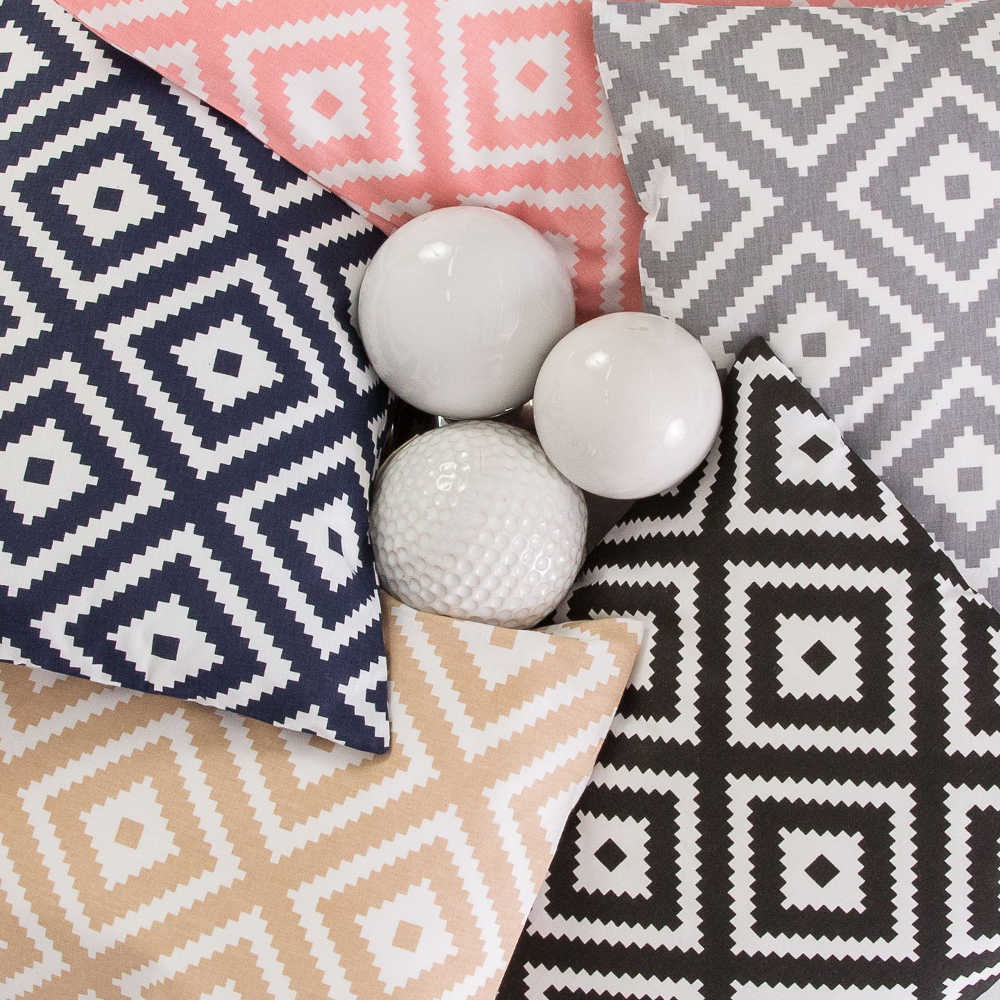 Ζεύγος Μαξιλαροθήκες Mix & Match Tribal από την εταιρεία Borea Home Textiles