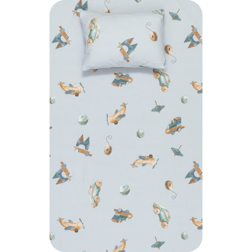 Σεντόνι Σετ 2ΤΜΧ Toys Μονό από την εταιρεία Borea Home Textiles
