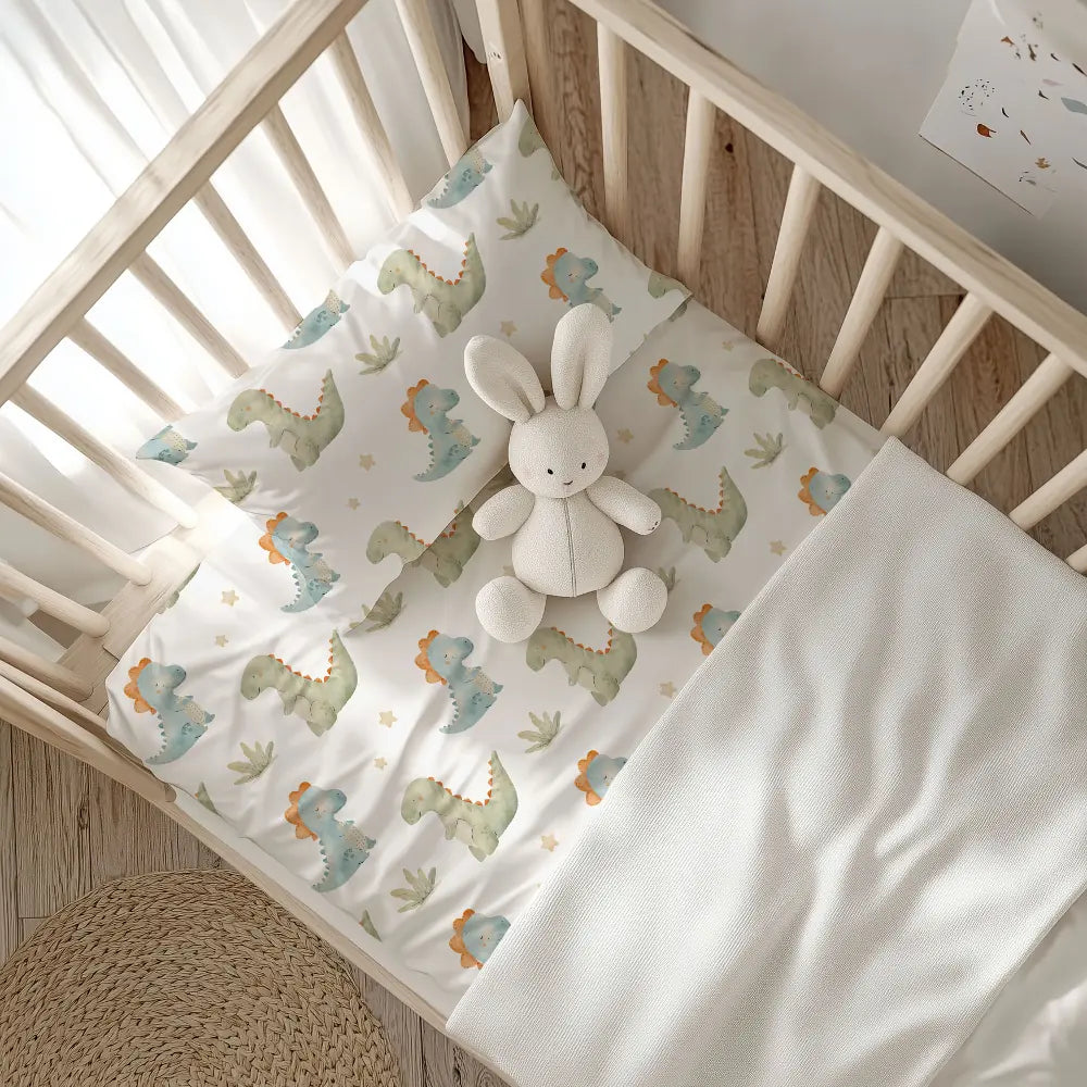 Σεντόνια Κούνιας Σετ Dinos από την εταιρεία Borea Home Textiles