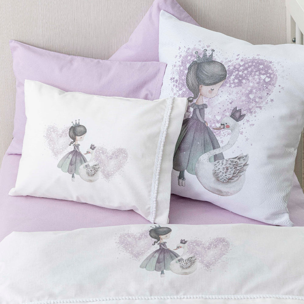 Σεντόνια Κούνιας Σετ Odette από την εταιρεία Borea Home Textiles