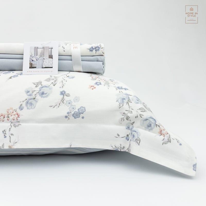 Σετ παπλωματοθήκης βαμβακοσατέν - Athena από την εταιρεία Home in Style
