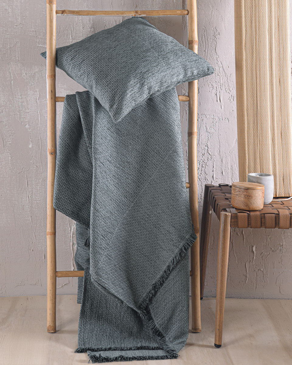 SIMPLIN Γκρι - Μαξιλαροθήκη από την εταιρεία Rythmos Home