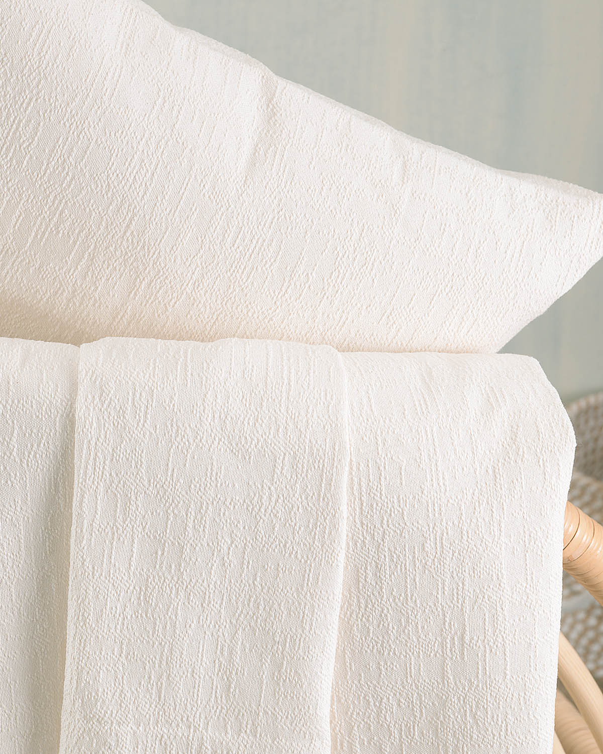 MAURICIO Εκρού - Μαξιλαροθήκη από την εταιρεία Rythmos Home