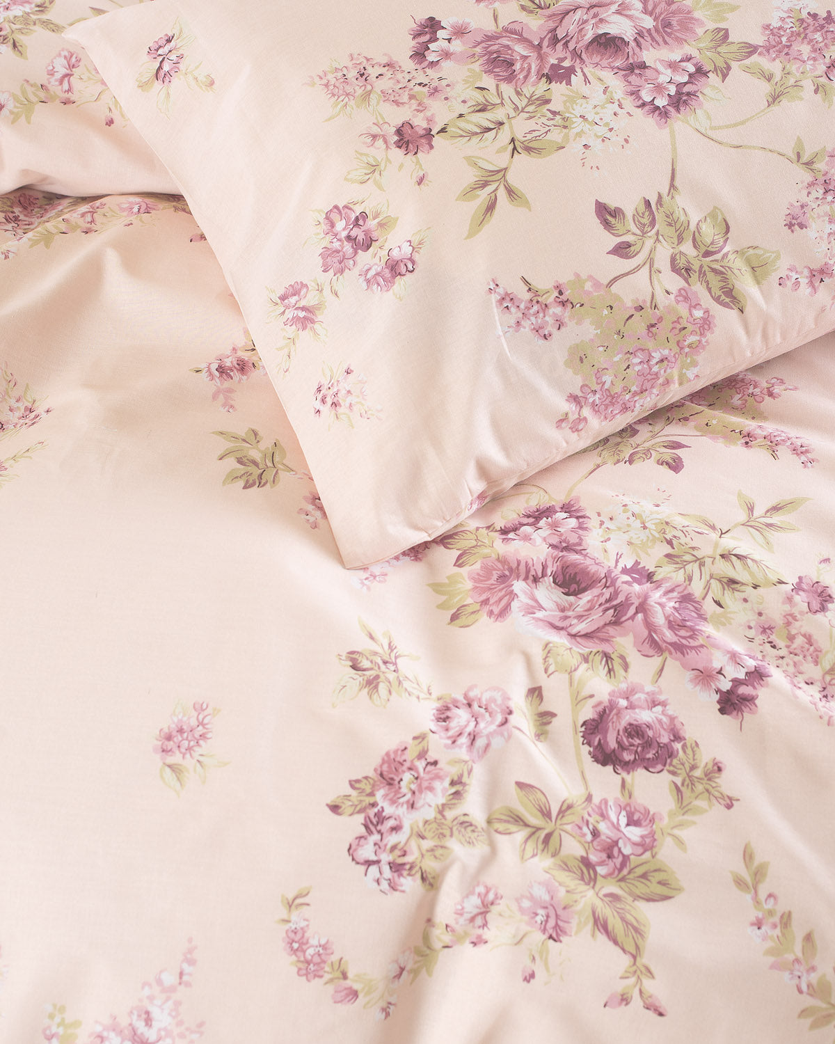 SPRINGTIME Ροζ - Σετ παπλωματοθήκη Nova από την εταιρεία Rythmos Home