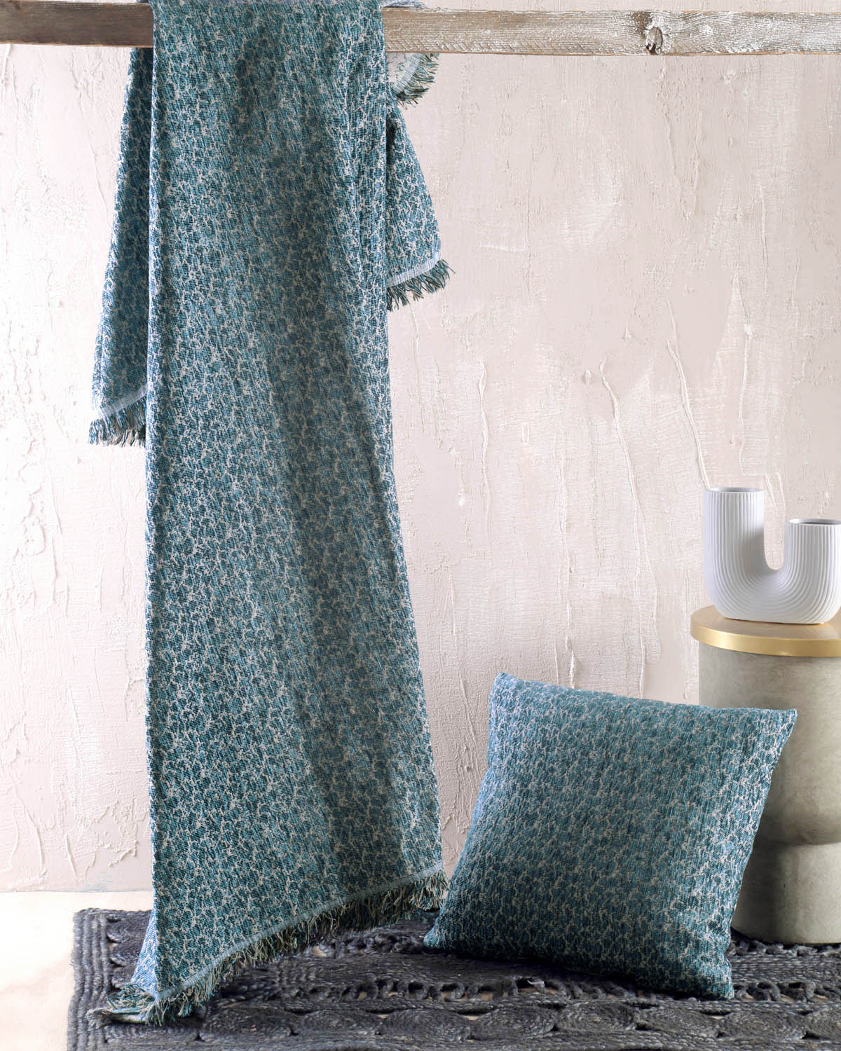 STEFAN Πετρόλ - Μαξιλαροθήκη από την εταιρεία Rythmos Home