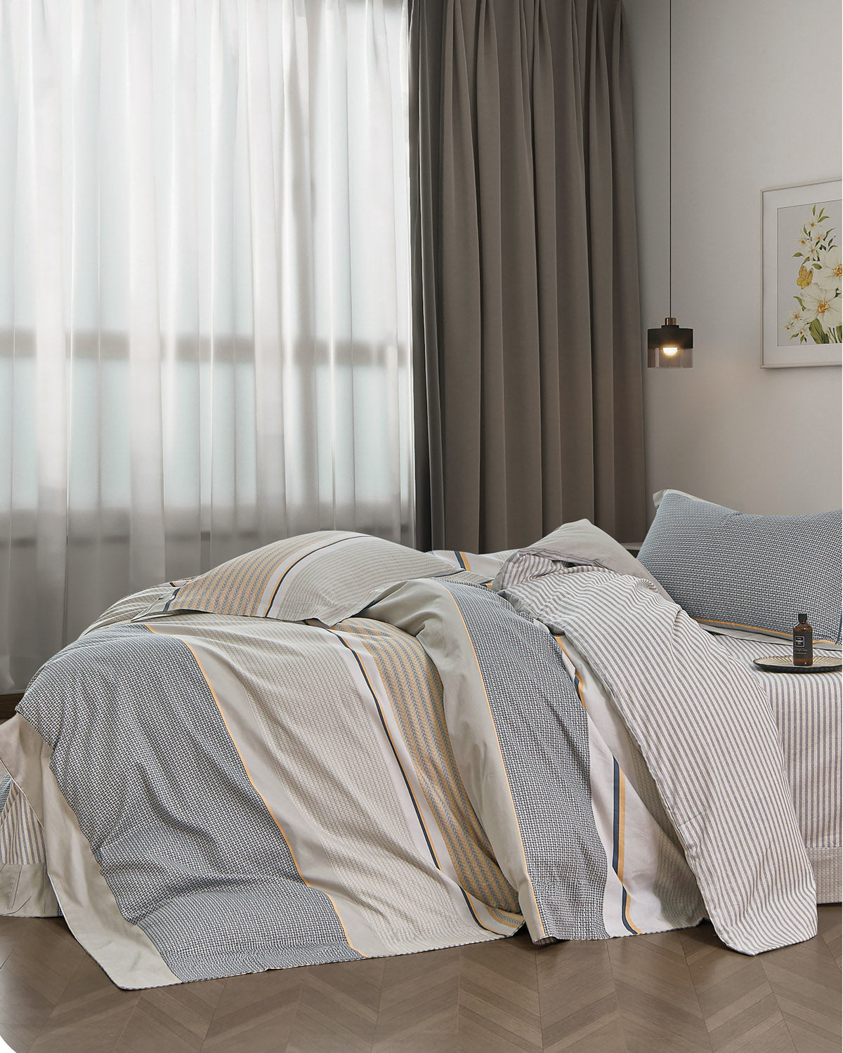 TIMOTHY - Σετ παπλωματοθήκη Status ΥΠΕΡΔΙΠΛΗ (235Χ260) ΥΠΕΡΔΙΠΛΗ (235Χ260) από την εταιρεία Rythmos Home