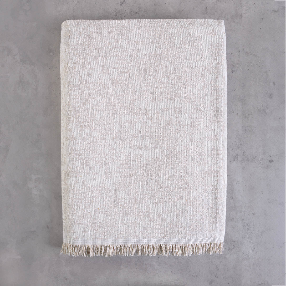 TOTEM Εκρού - Μαξιλαροθήκη από την εταιρεία Rythmos Home