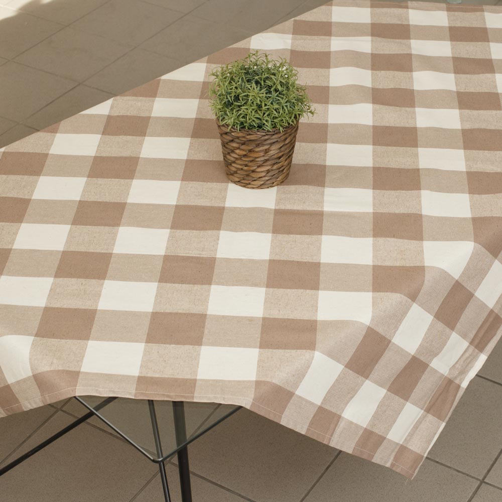 Τραπεζομάντηλο Αδιαβροχοποιημένο Καρώ από την εταιρεία Borea Home Textiles