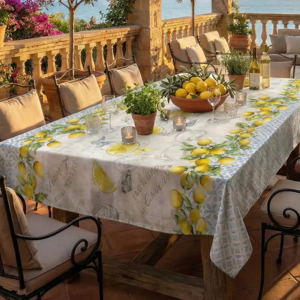 Τραπεζομάντηλο Lemons από την εταιρεία Borea Home Textiles