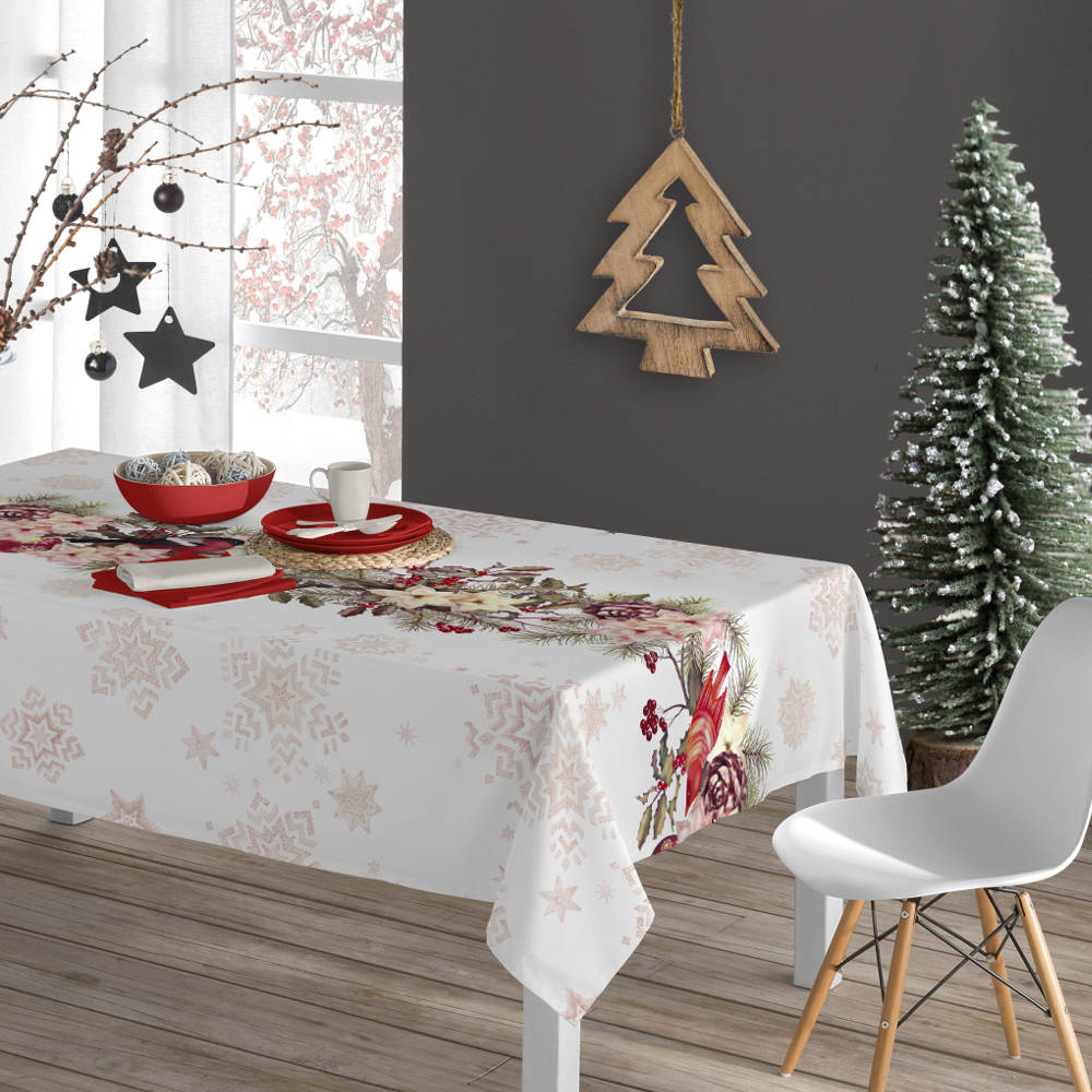 Τραβέρσα Χριστουγεννιάτικη Robin από την εταιρεία Borea Home Textiles