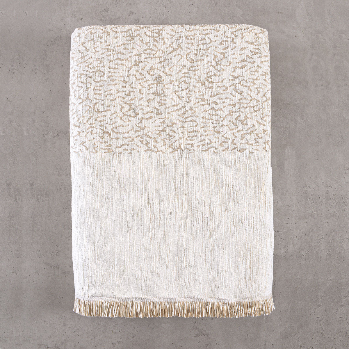 VIVIR Εκρού - Μαξιλαροθήκη από την εταιρεία Rythmos Home