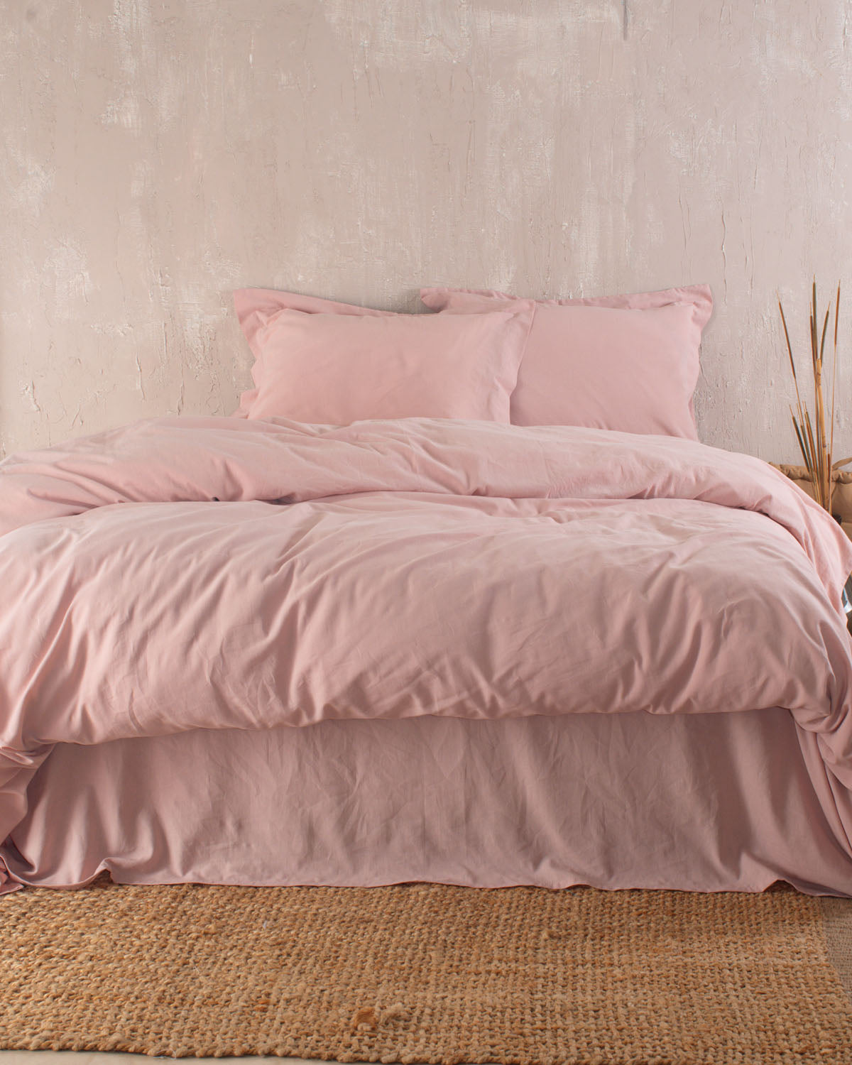 WHISPER - ΥΠΕΡΔΙΠΛΟ ΣΕΤ ΣΕΝΤΟΝΙΑ ΥΠΕΡΔΙΠΛΟ (240Χ280) Ροζ ΥΠΕΡΔΙΠΛΟ (240Χ280) από την εταιρεία Rythmos Home