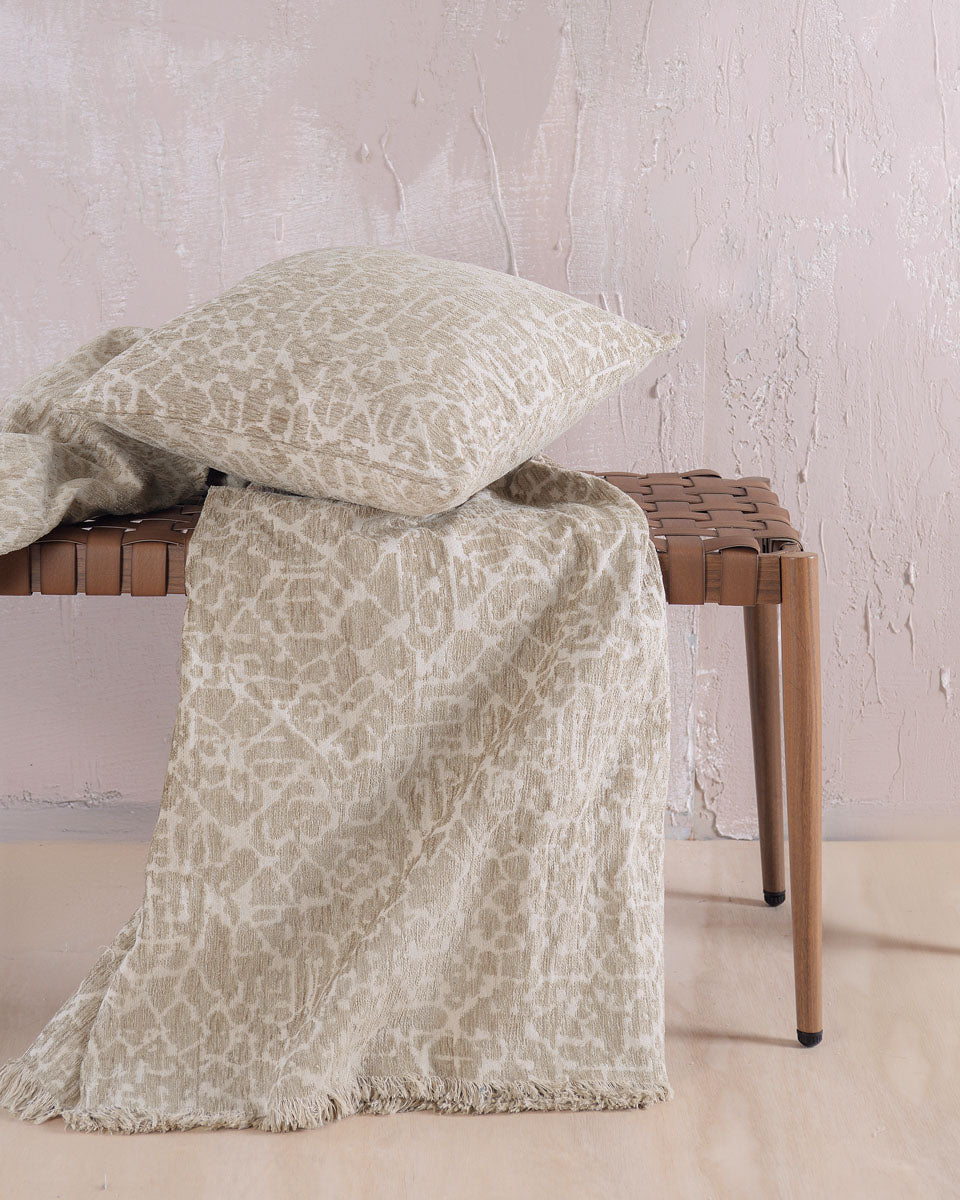 WONDER Μπεζ - Μαξιλαροθήκη από την εταιρεία Rythmos Home