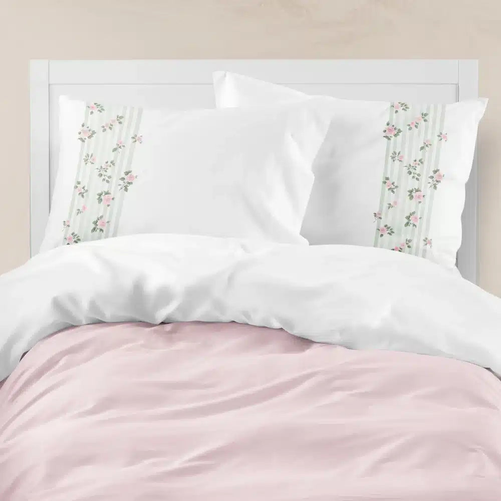 Ζεύγος Μαξιλαροθήκες Wildrose από την εταιρεία Borea Home Textiles