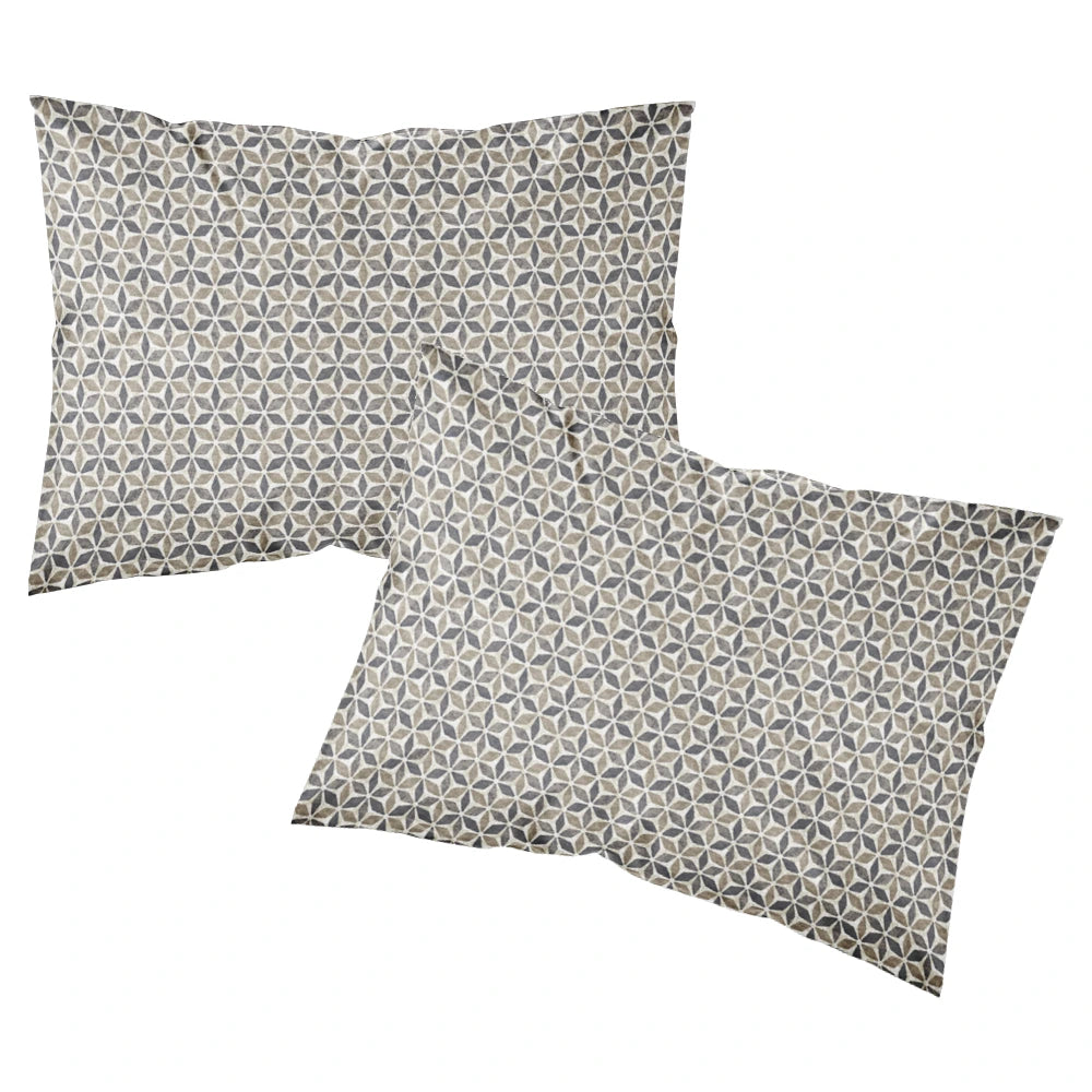 Ζεύγος Μαξιλαροθήκες Εμπριμέ Honey από την εταιρεία Borea Home Textiles