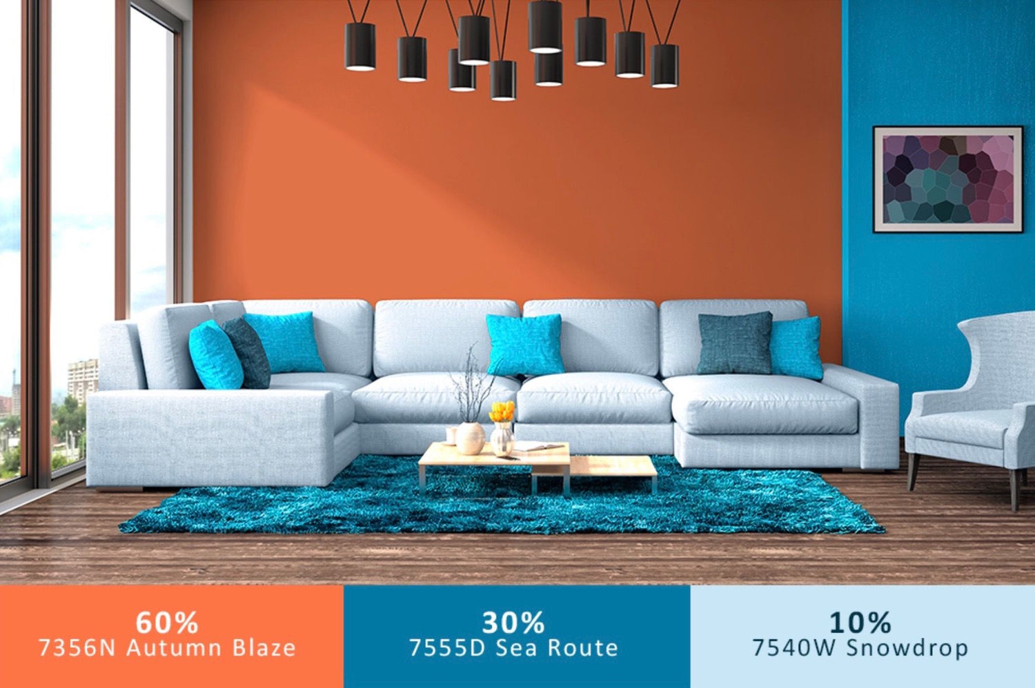 Πώς να ταιριάξετε τα χρώματα στην διακόσμηση σας - οι κανόνες που πρέπει να γνωρίζετε! - Home in Style