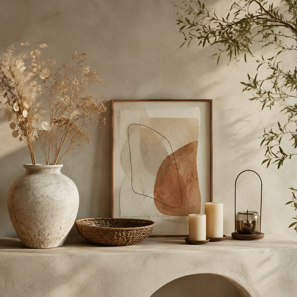 Αποξηραμένα Λουλούδια — warm-neutral editorial collection image