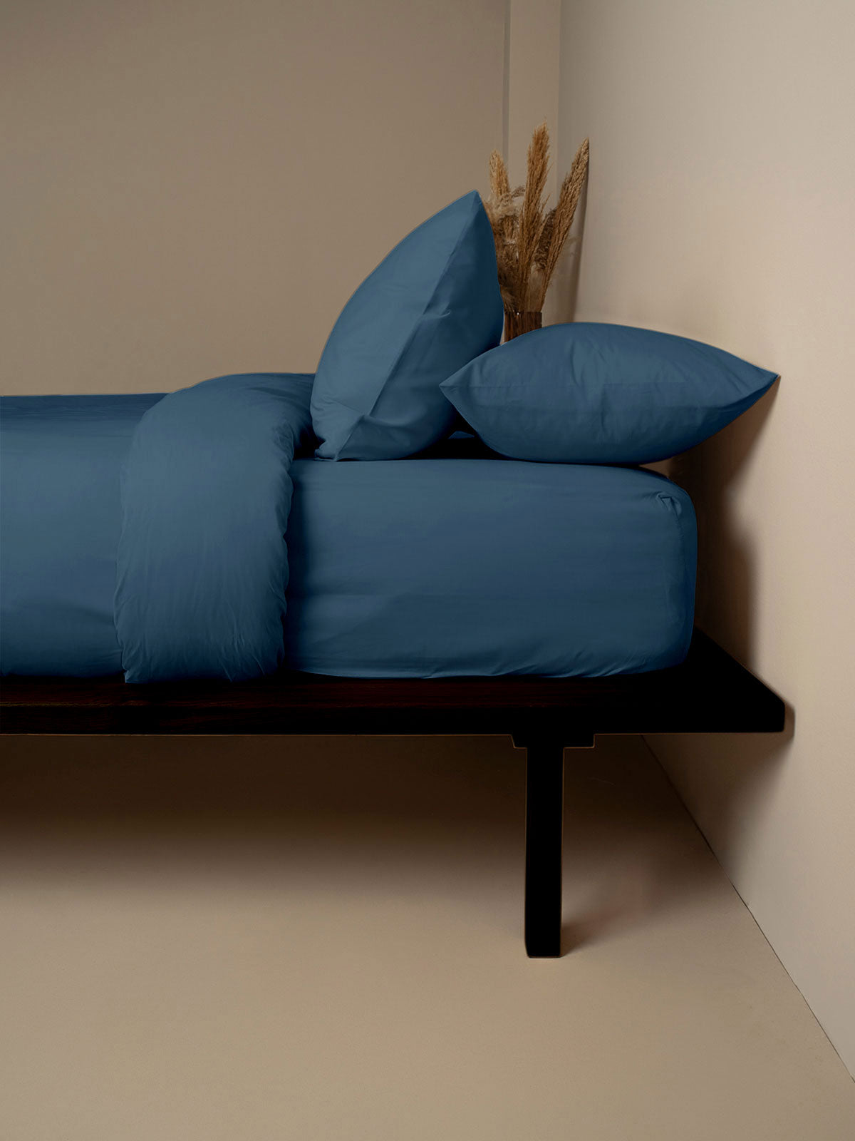 Παπλωματοθήκη Cotton Feelings 121 Sea Blue Διπλή (200x250) από την εταιρεία Sunshine Home