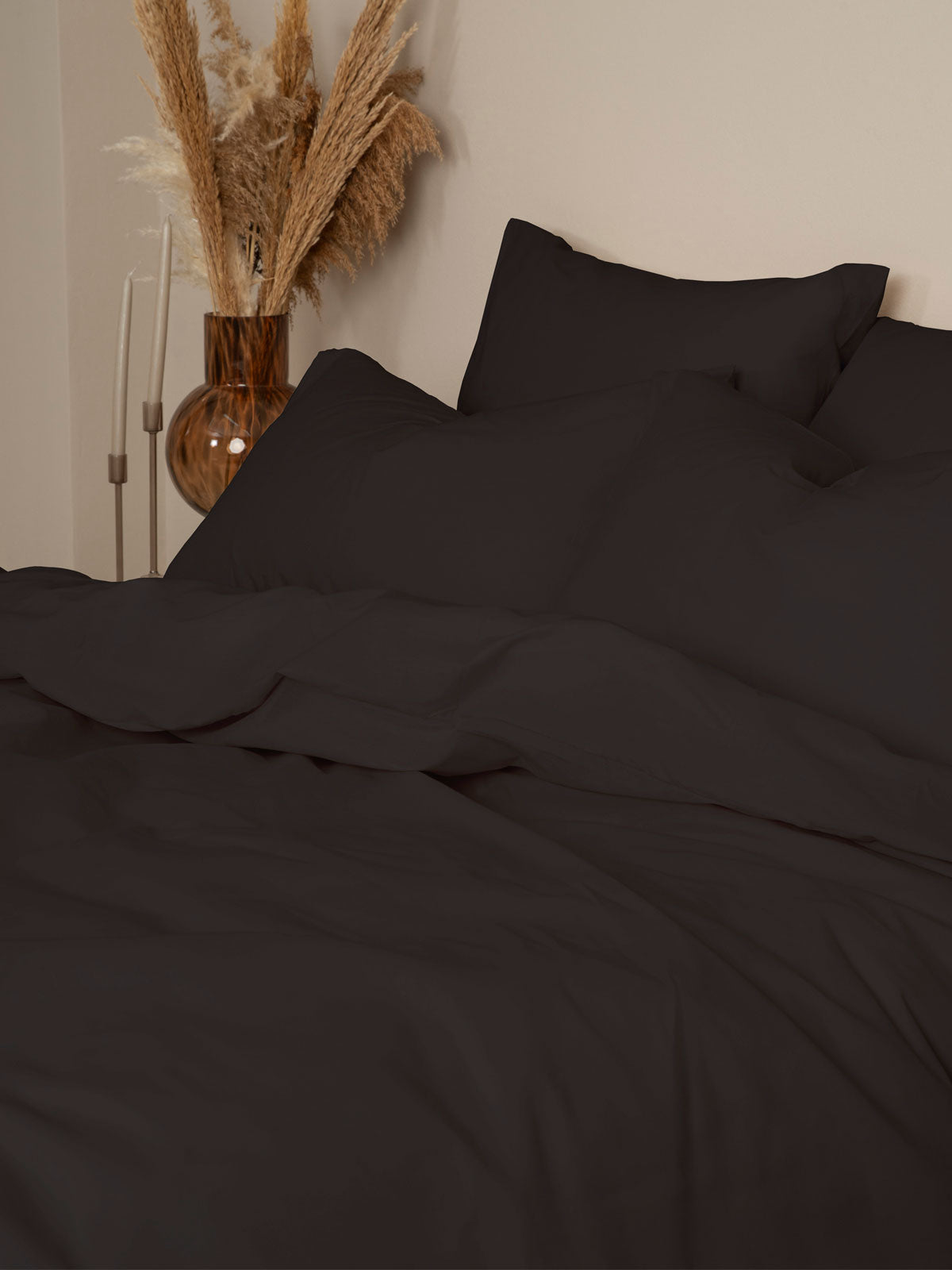 Παπλωματοθήκη Cotton Feelings 111 Black Διπλή (200x250) από την εταιρεία Sunshine Home