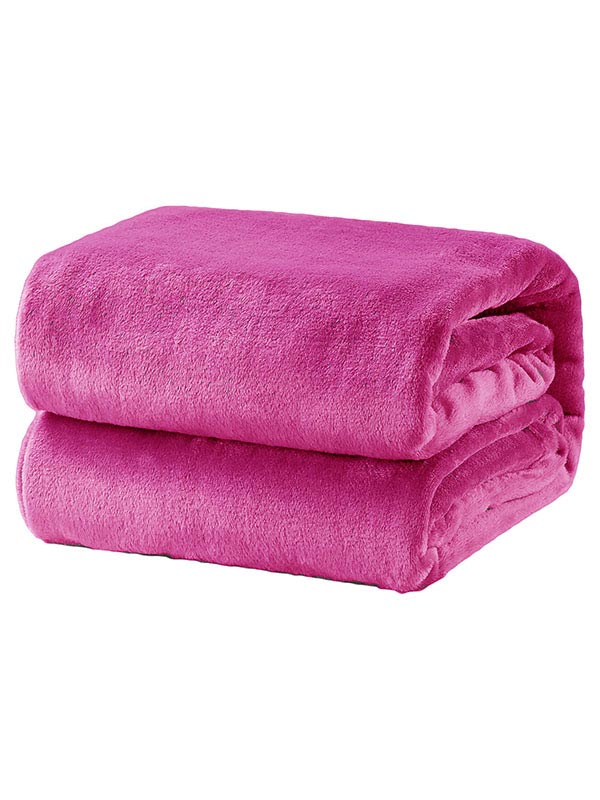 Κουβέρτα βελούδινη Velour 29 Rose Υπέρδιπλο (220x240) από την εταιρεία Sunshine Home
