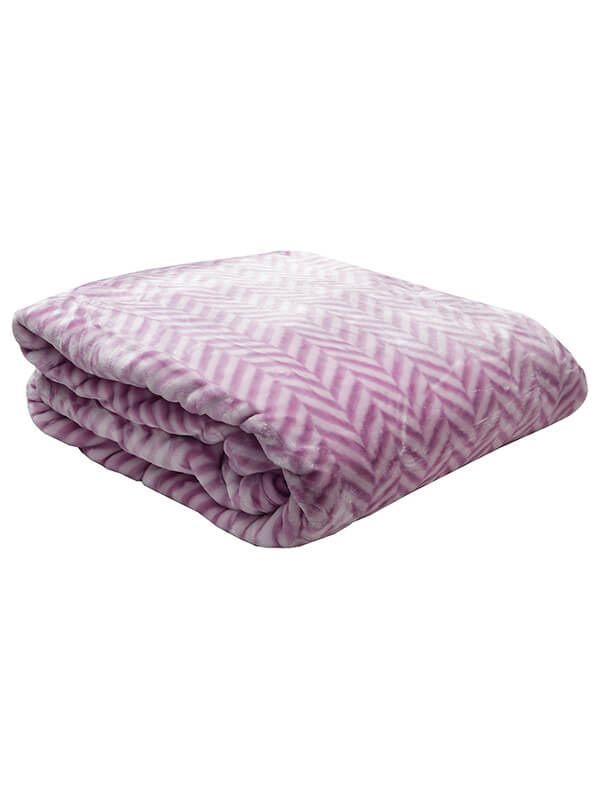 Κουβέρτα βελούδινη ζακάρ Lila Υπέρδιπλη (220x240) από την εταιρεία Sunshine Home