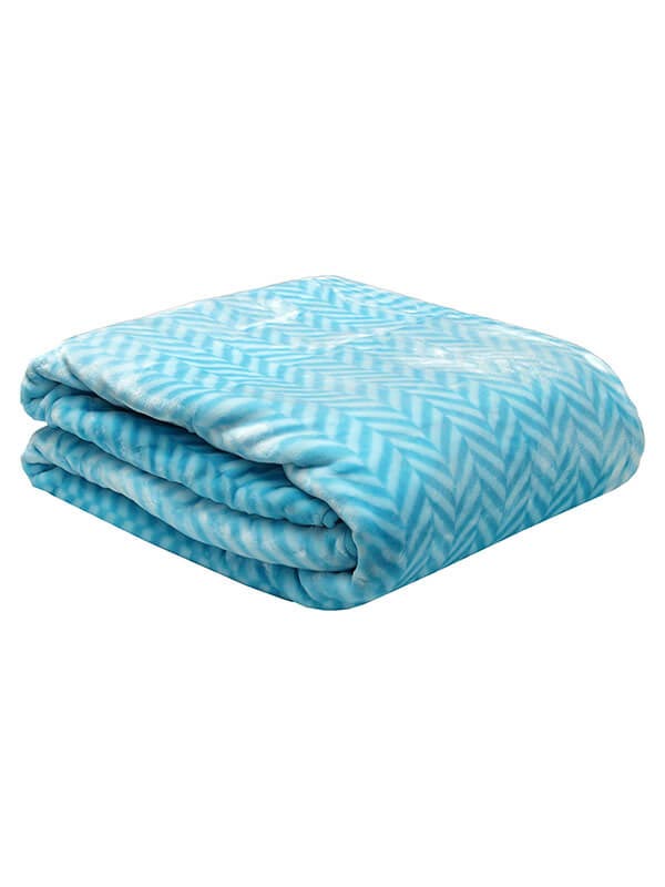 Κουβέρτα βελούδινη ζακάρ Turquoise Υπέρδιπλη (220x240) από την εταιρεία Sunshine Home