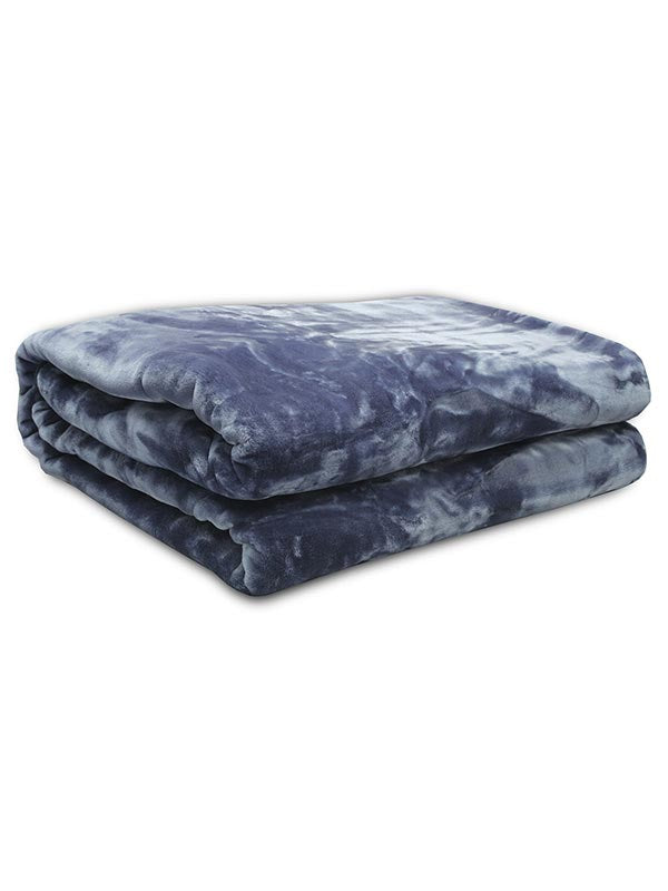 Κουβέρτα βελούδινη Iris Blue Μονή (160x220) από την εταιρεία Sunshine Home